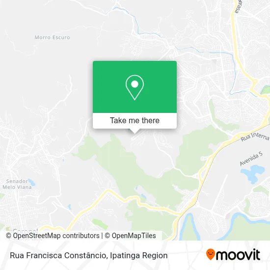 Rua Francisca Constâncio map