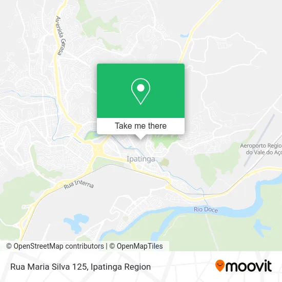 Rua Maria Silva 125 map