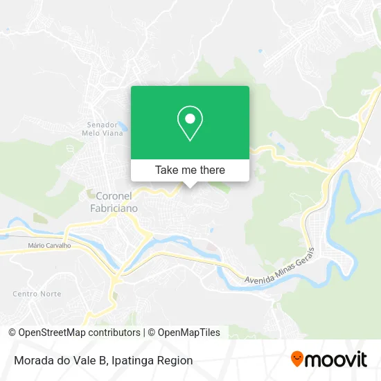 Morada do Vale B map