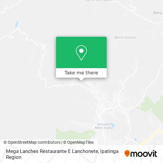 Mega Lanches Restaurante E Lanchonete map