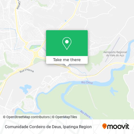 Comunidade Cordeiro de Deus map
