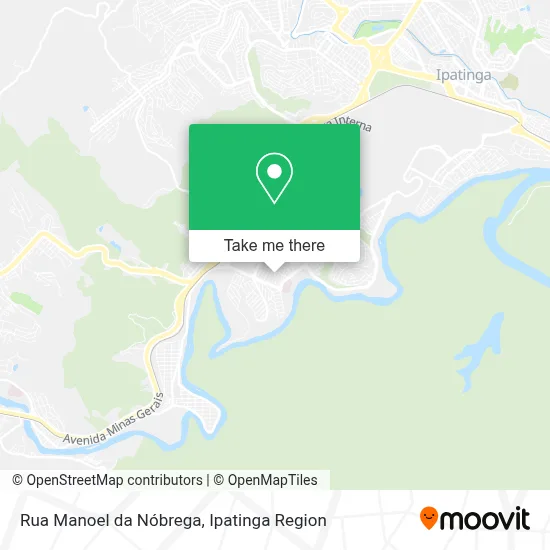 Rua Manoel da Nóbrega map