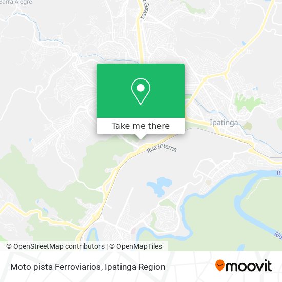 Moto pista Ferroviarios map