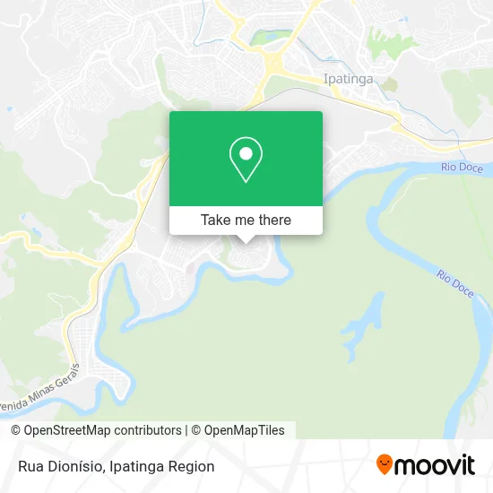 Rua Dionísio map