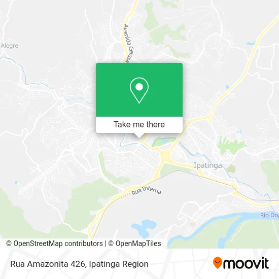 Rua Amazonita 426 map