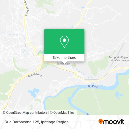 Rua Barbacena 125 map