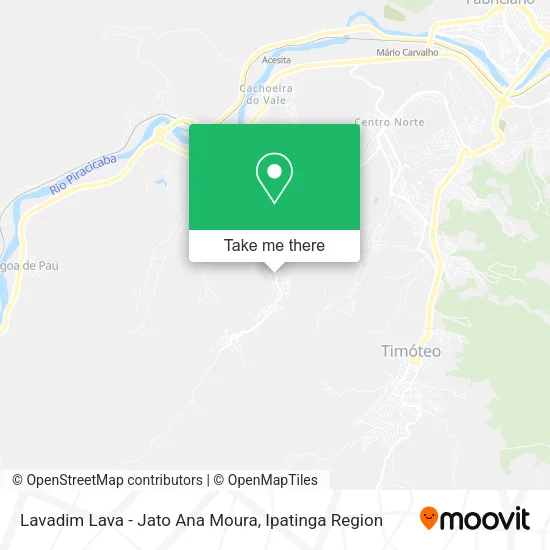 Lavadim Lava - Jato Ana Moura map