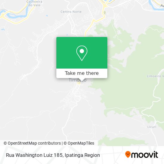 Rua Washington Luiz 185 map
