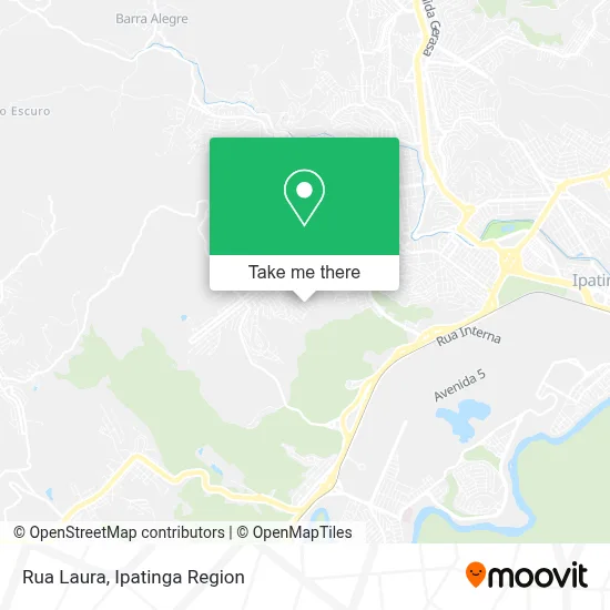 Rua Laura map