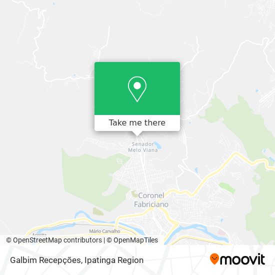 Galbim Recepções map
