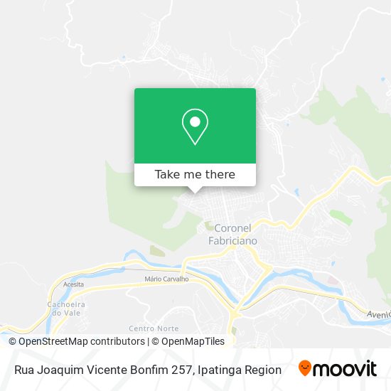 Rua Joaquim Vicente Bonfim 257 map
