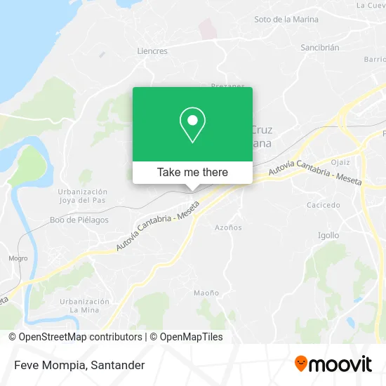 Feve Mompia map