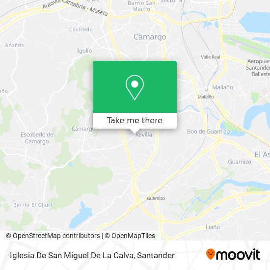 Iglesia De San Miguel De La Calva map