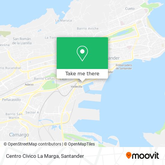 Centro Cívico La Marga map