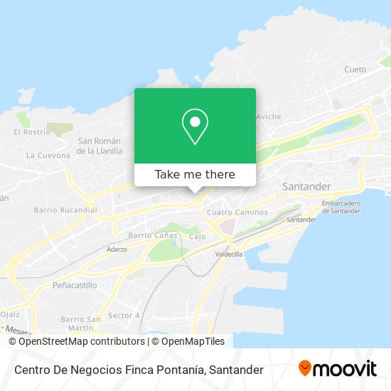 Centro De Negocios Finca Pontanía map