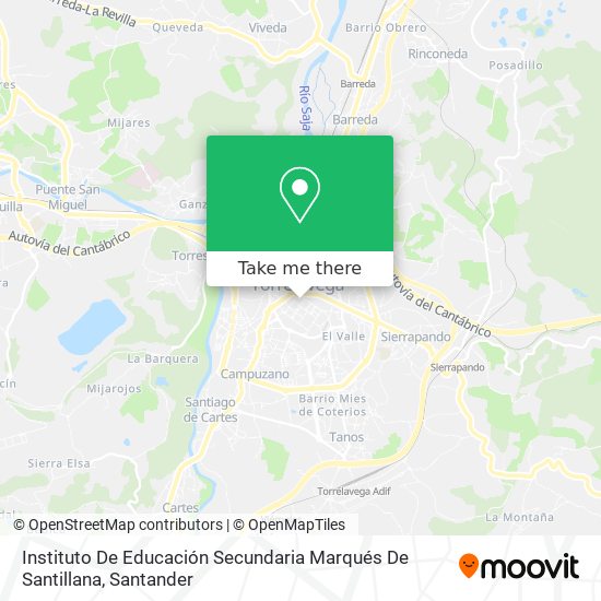 Instituto De Educación Secundaria Marqués De Santillana map