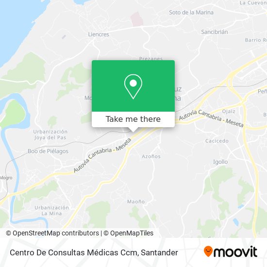 Centro De Consultas Médicas Ccm map