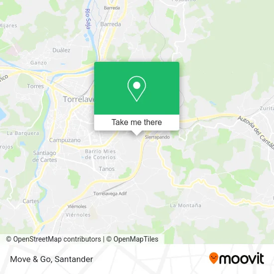 Move & Go map
