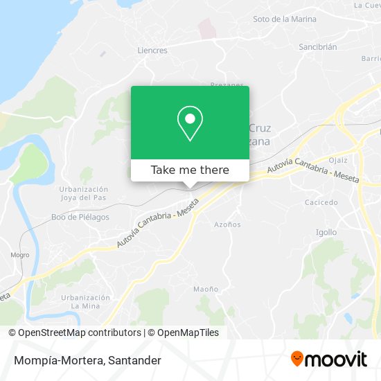 mapa Mompía-Mortera