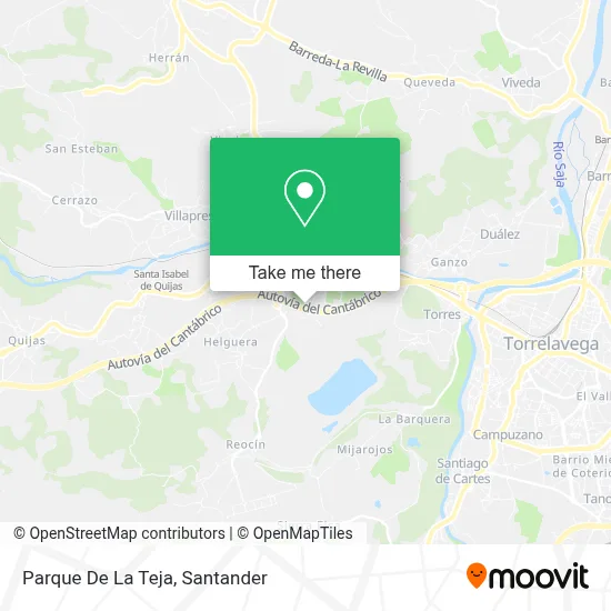 Parque De La Teja map