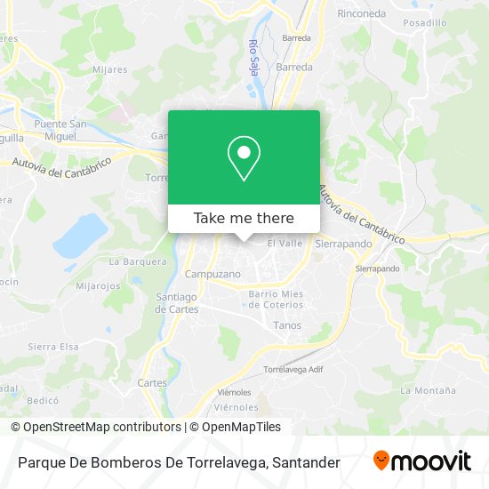 Parque De Bomberos De Torrelavega map