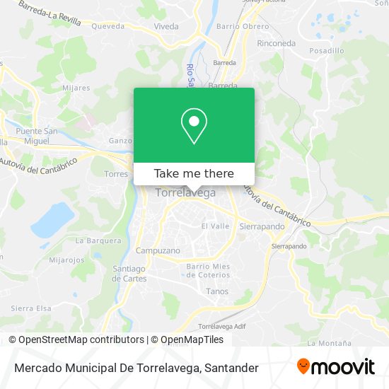 Mercado Municipal De Torrelavega map