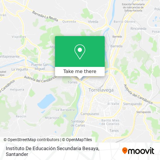 Instituto De Educación Secundaria Besaya map