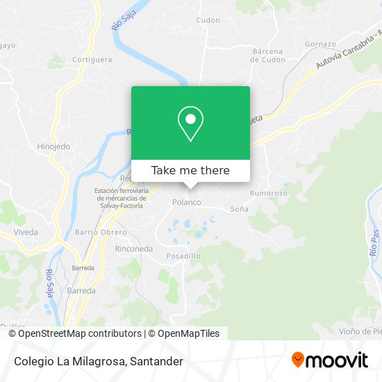 Colegio La Milagrosa map