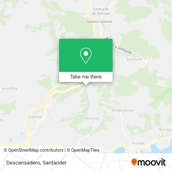 Descansadero map