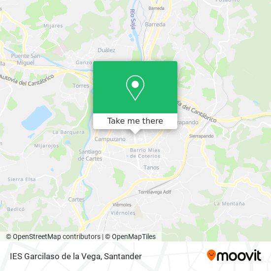 IES Garcilaso de la Vega map