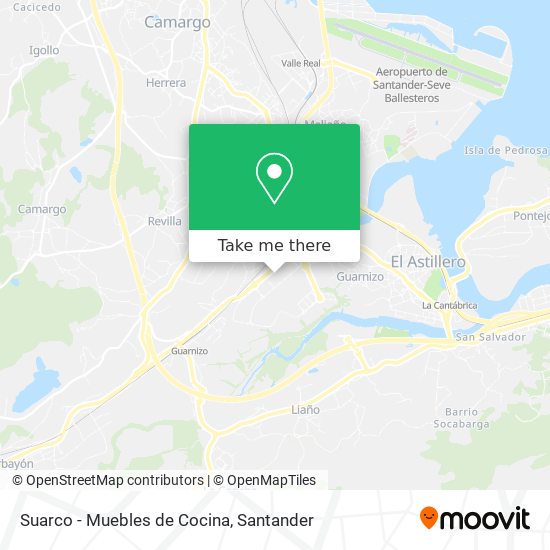 Suarco - Muebles de Cocina map
