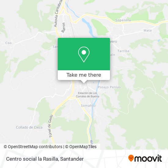 Centro social la Rasilla map