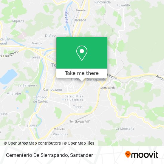 Cementerio De Sierrapando map