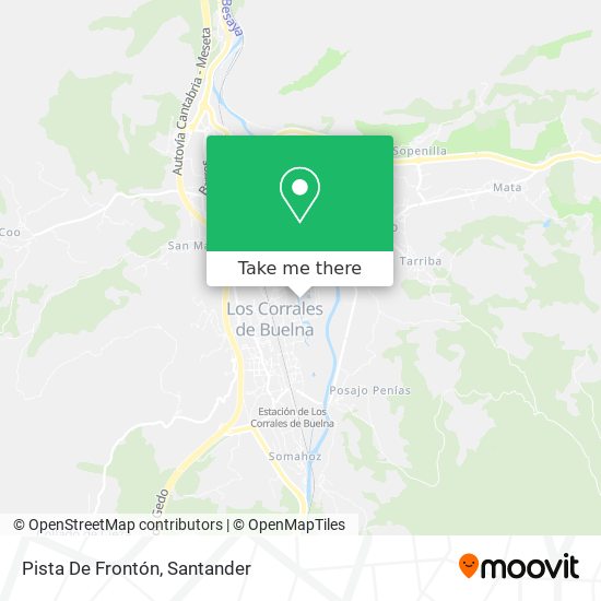 Pista De Frontón map