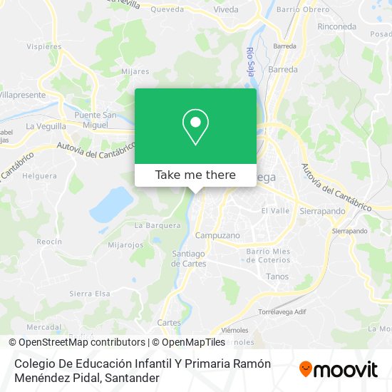 Colegio De Educación Infantil Y Primaria Ramón Menéndez Pidal map