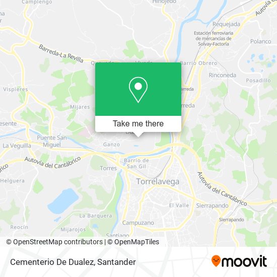 Cementerio De Dualez map