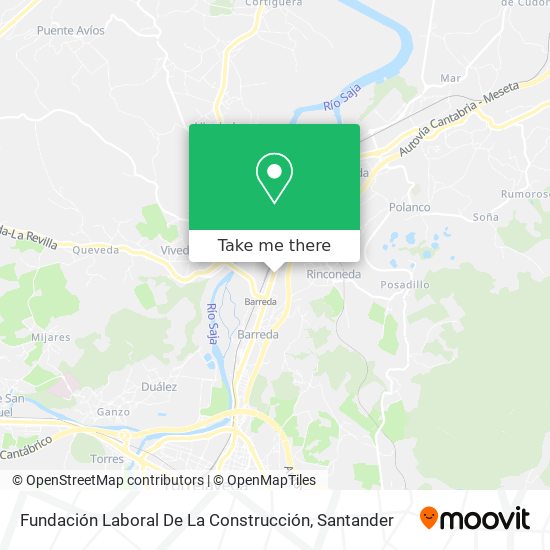 Fundación Laboral De La Construcción map