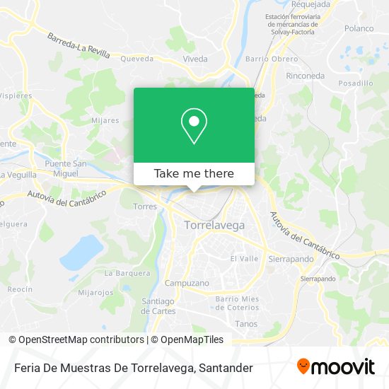 Feria De Muestras De Torrelavega map