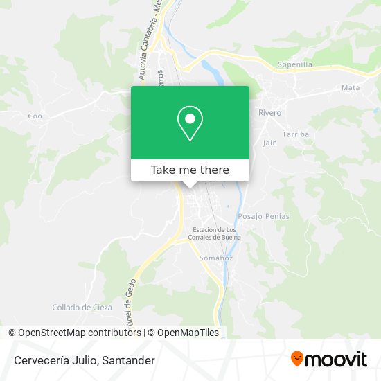 Cervecería Julio map