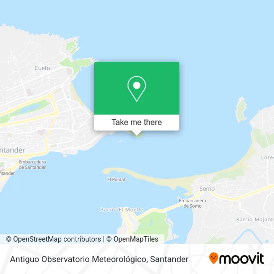 Antiguo Observatorio Meteorológico map