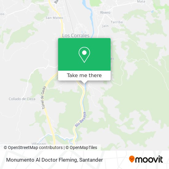 Monumento Al Doctor Fleming map