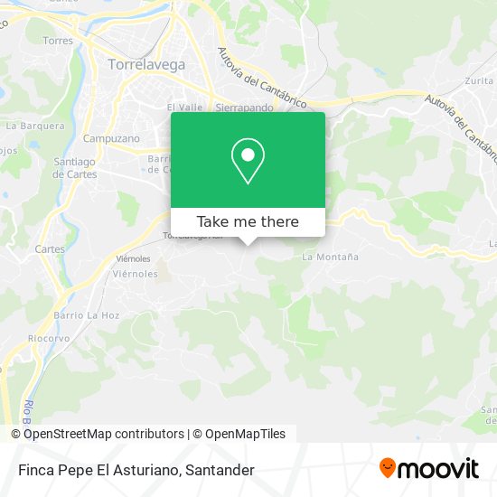Finca Pepe El Asturiano map