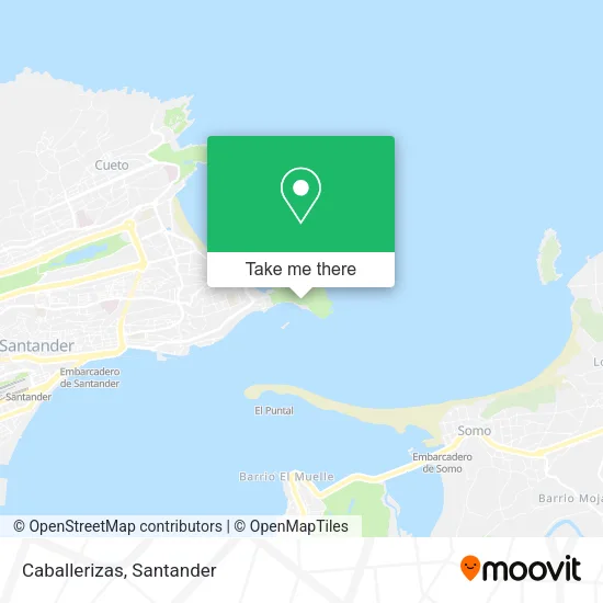Caballerizas map