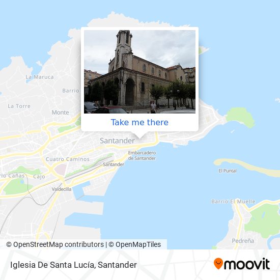 Iglesia De Santa Lucía map