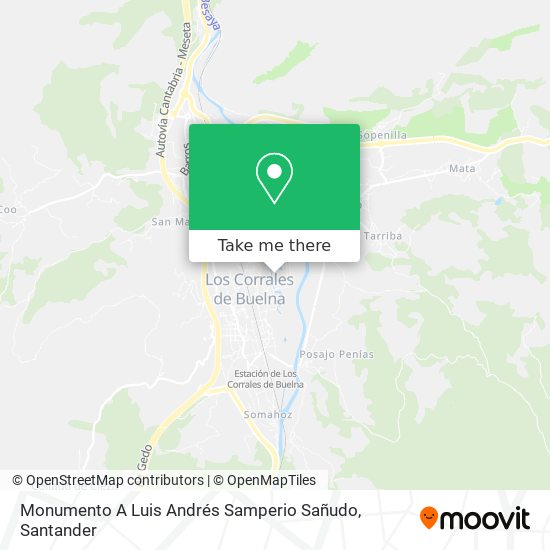 Monumento A Luis Andrés Samperio Sañudo map