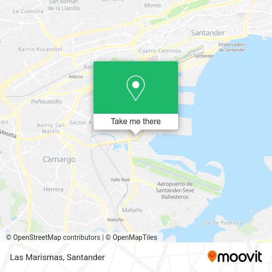 Las Marismas map