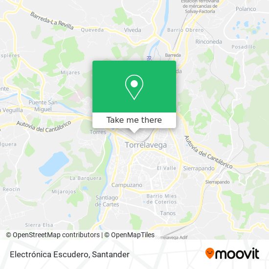 Electrónica Escudero map