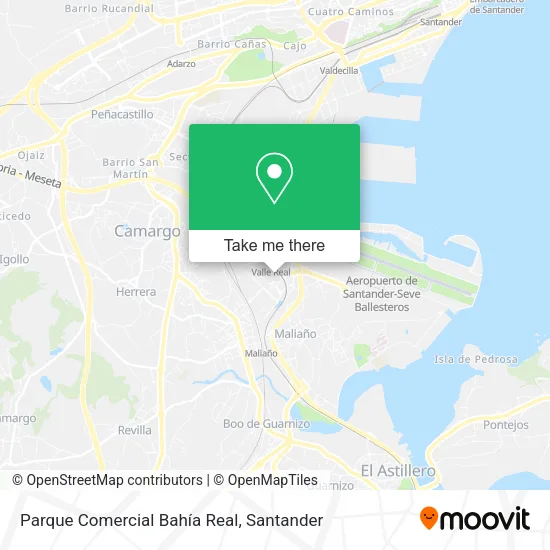 Parque Comercial Bahía Real map