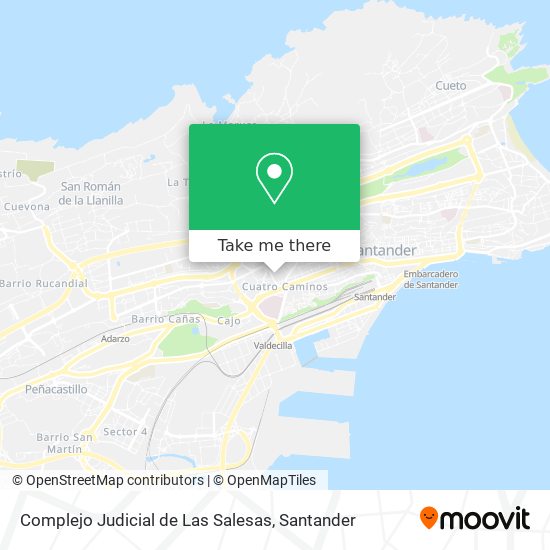 Complejo Judicial de Las Salesas map