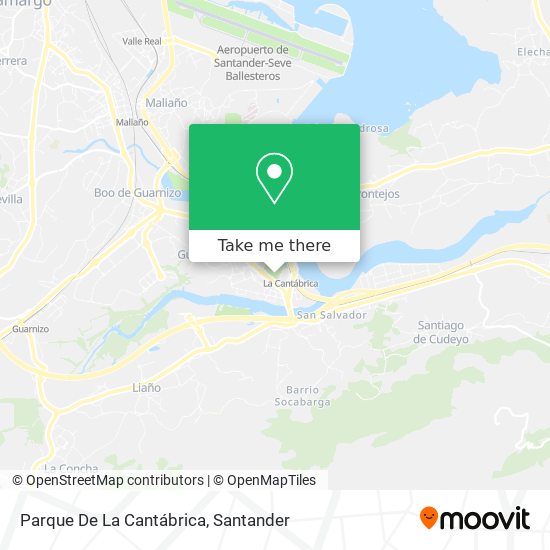 Parque De La Cantábrica map